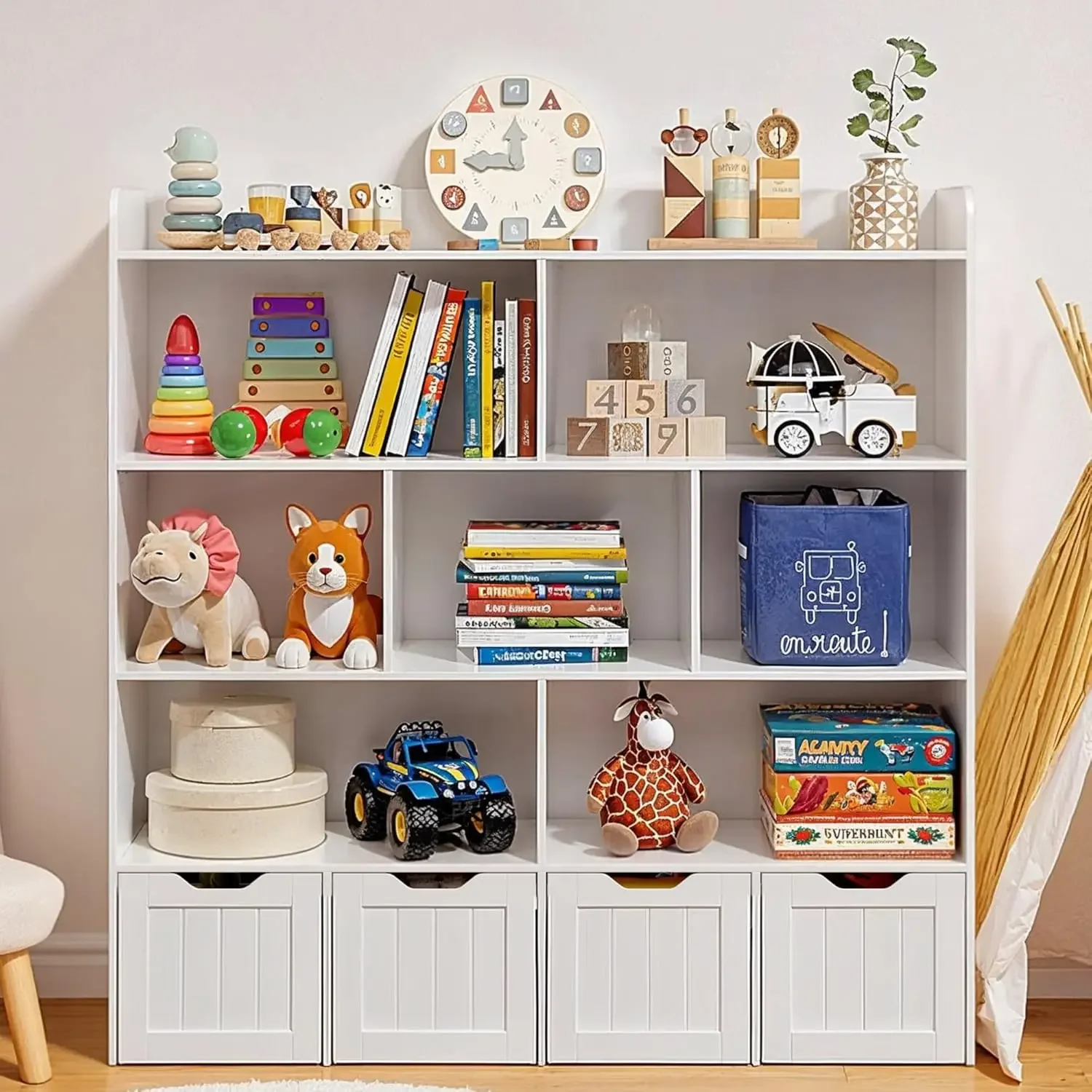 Kids Toys Drawers - Mobiletto portaoggetti per bambini con cassetti