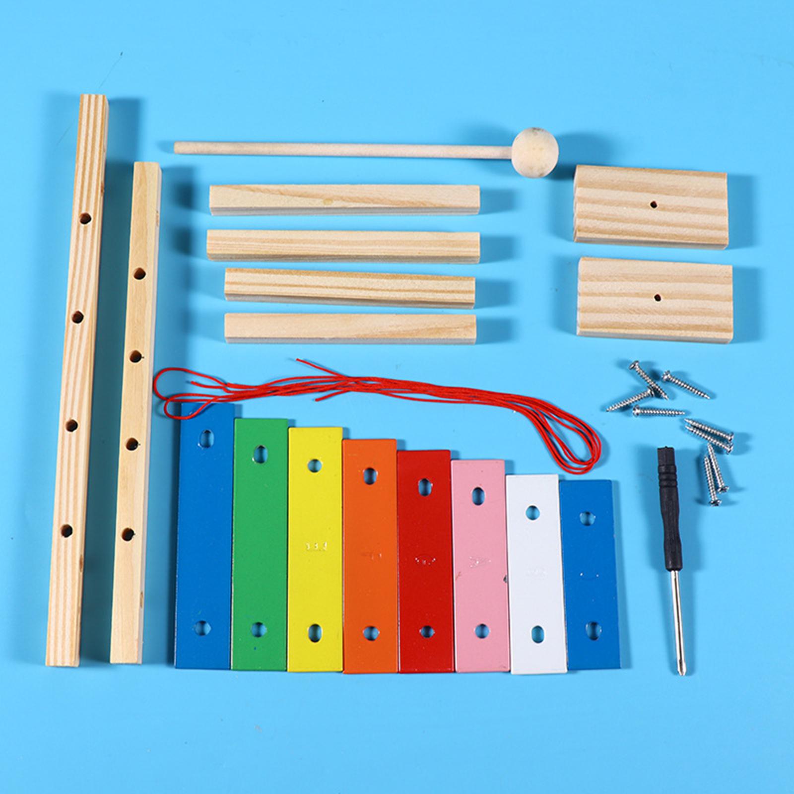 Kids Toys Xylophone - Xilofono in legno, strumento musicale per