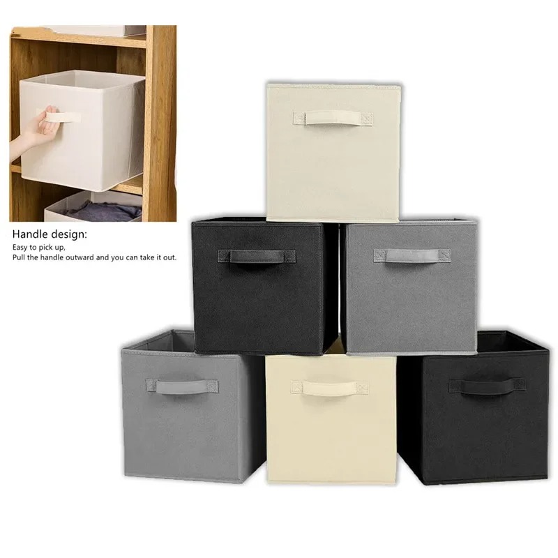 Kids Toys Drawers - Contenitore di Stoccaggio in Tessuto Non