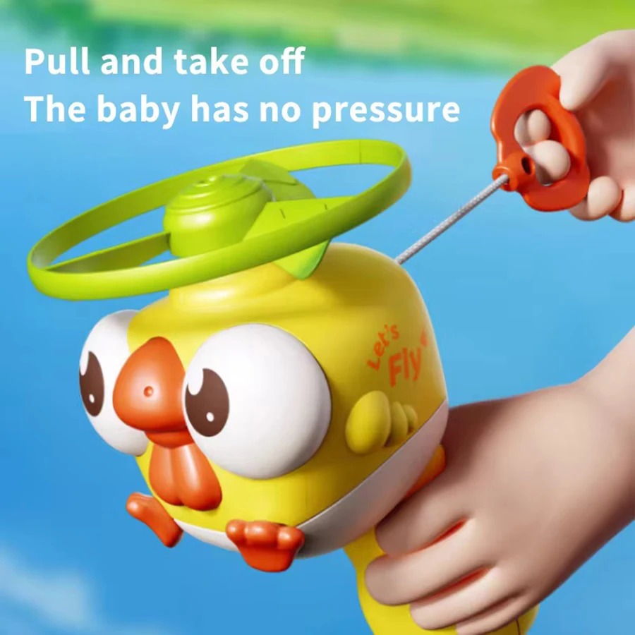 Kids Toys Under $10 - Elicottero UFO in bambù con cordino