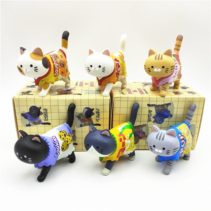 Kids Toys Packaging - Graziosa scatola a sorpresa con gatti,
