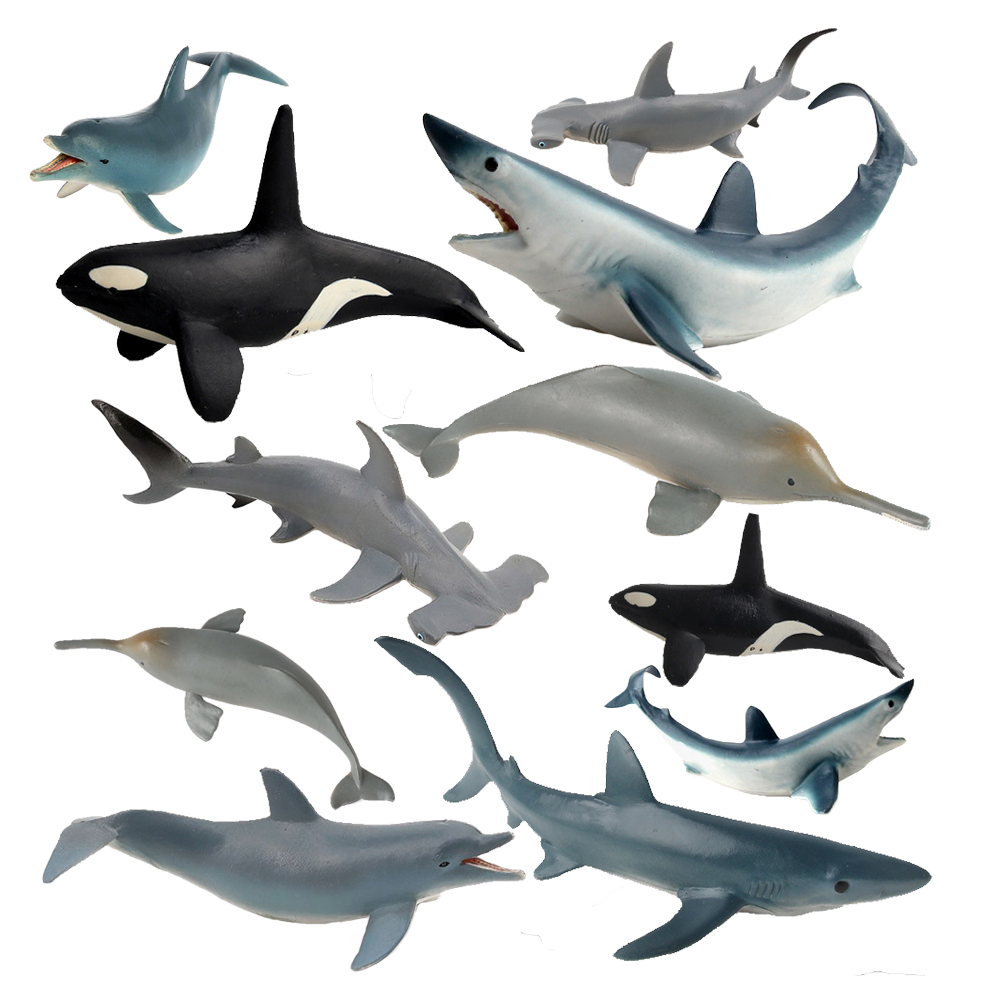 Kids Toys Under $10 - Figurine di animali marini all'estremità Squalo