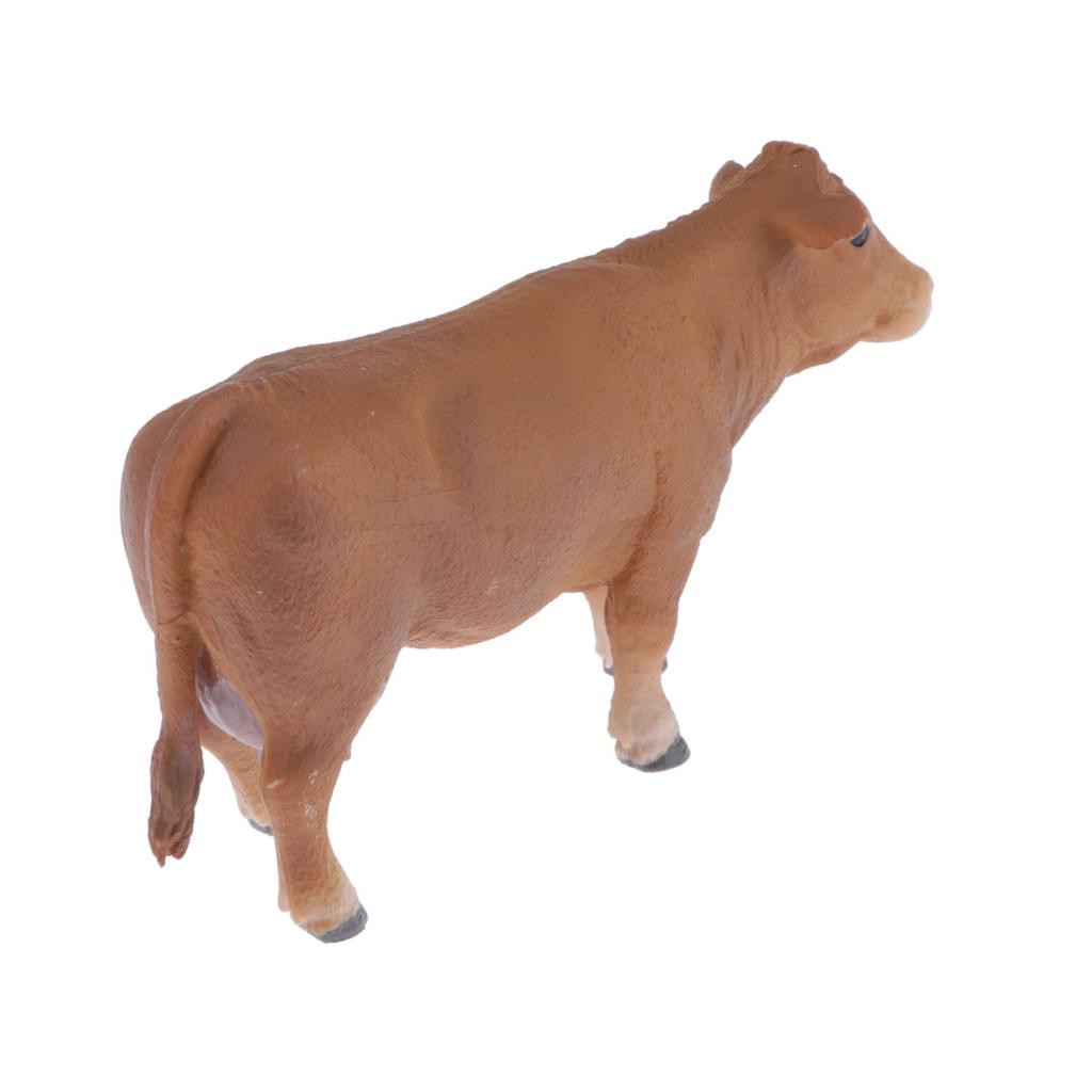 Kids Toys Learning - Statuette di Mucche Realistiche, Giocattoli per