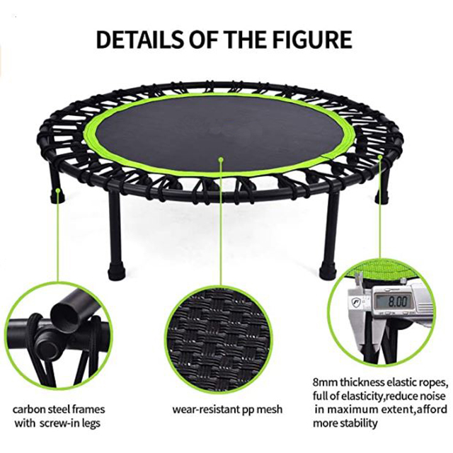 Trampoline Mini Indoor - Trampolino Elastico Pieghevole da Interno 40