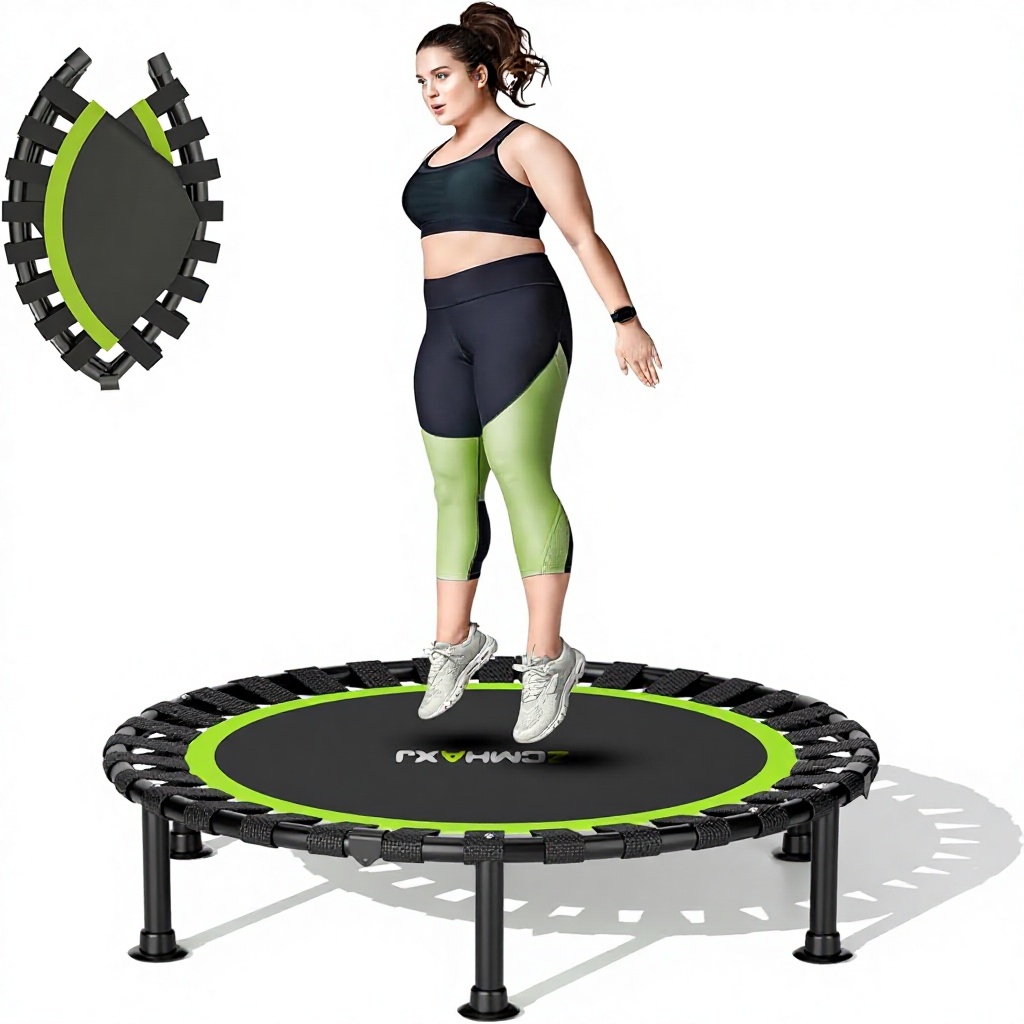 Trampoline Mini Indoor - Trampolino Pieghevole Mini Rebounder 40