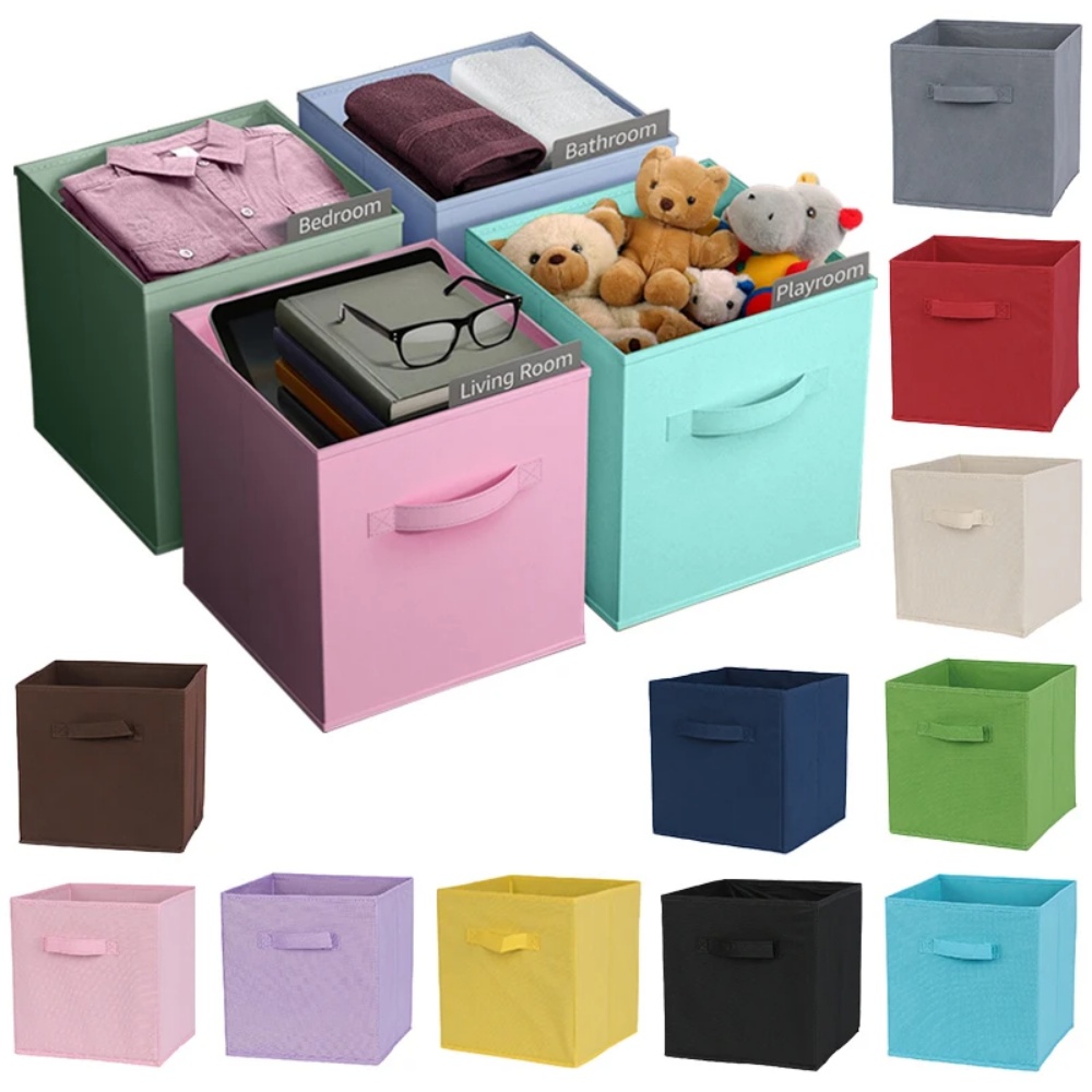 Kids Toys Drawers - Contenitore portaoggetti in tessuto non tessuto,