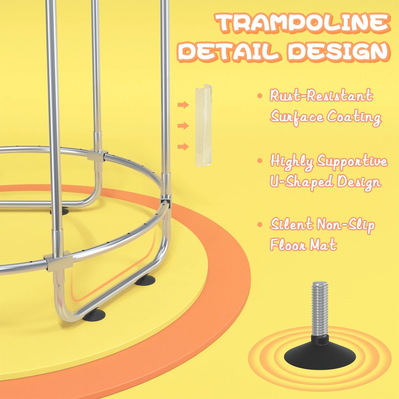 Trampolino per Bambini 5FT 8-i - Trampoline Mini Indoor recensione e prezzo