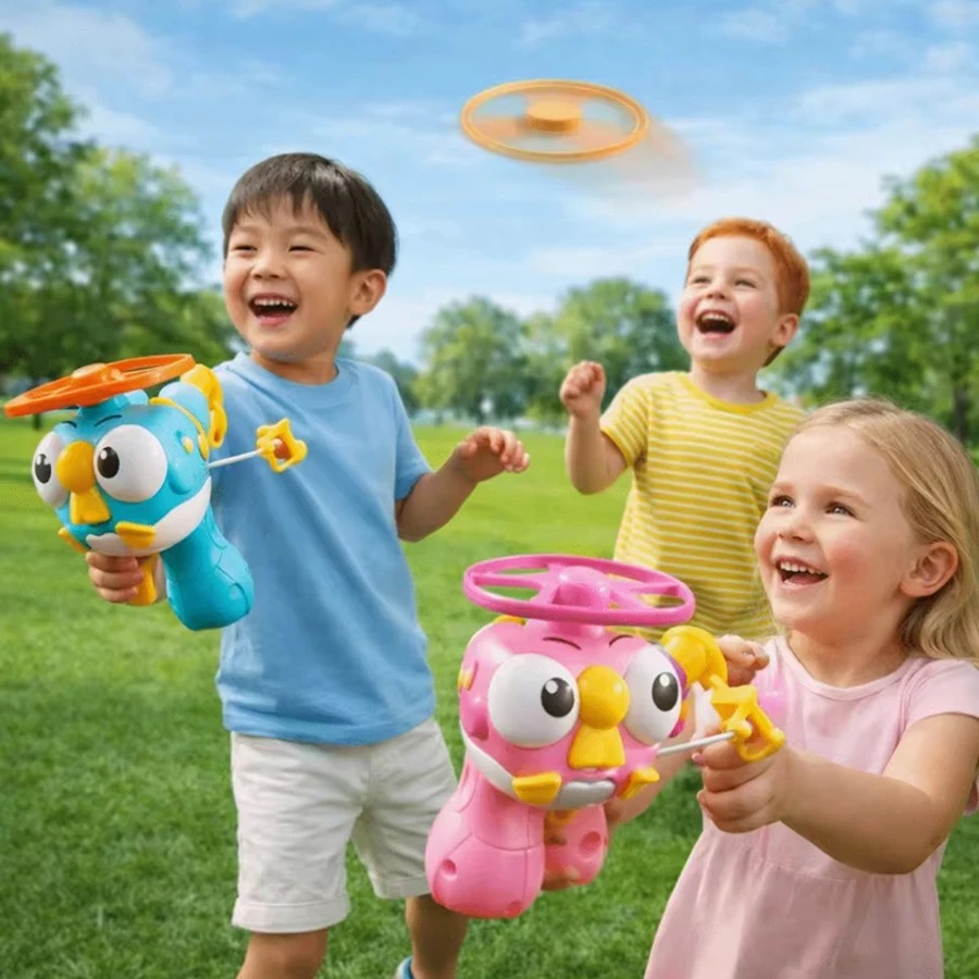 Elicottero UFO in bambù con co - Kids Toys Under $10 recensione e prezzo