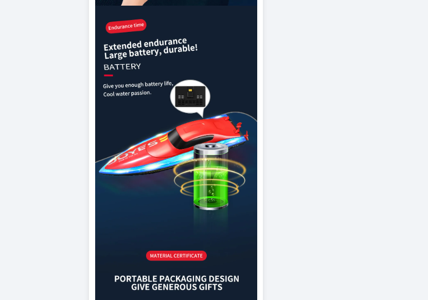 Barca RC ad Alta Velocità 30KM - Kids Toys Under $10 recensione e prezzo