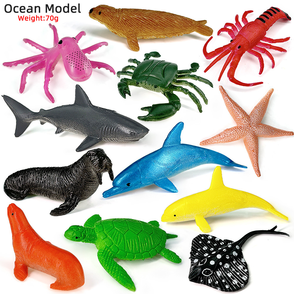 12 pezzi oceano vita marina se - Kids Toys 3 Year Old recensione e prezzo