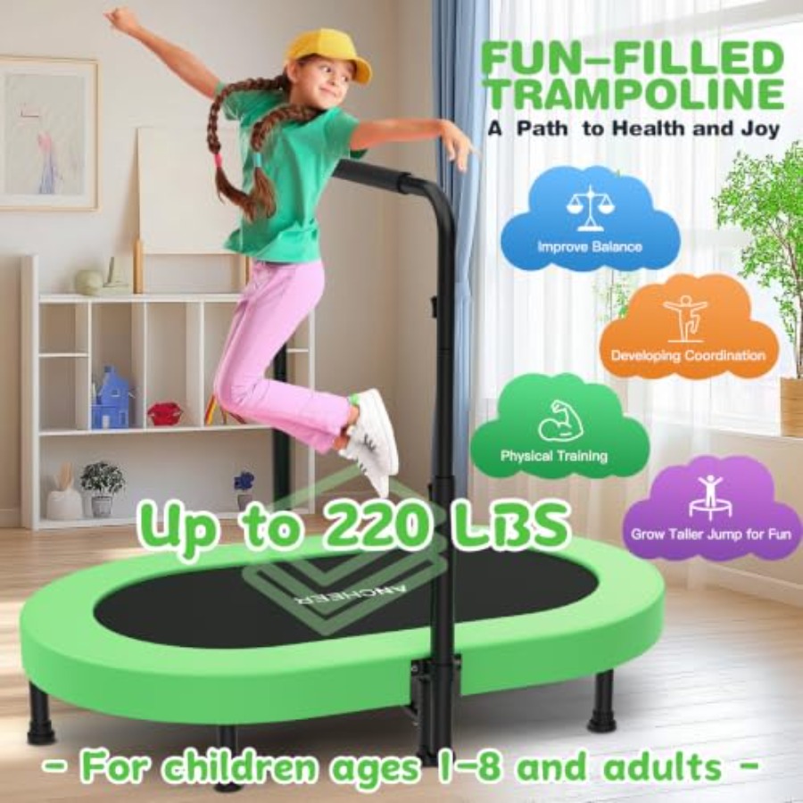 Trampolino per bambini per uso - Trampoline Mini Indoor recensione e prezzo