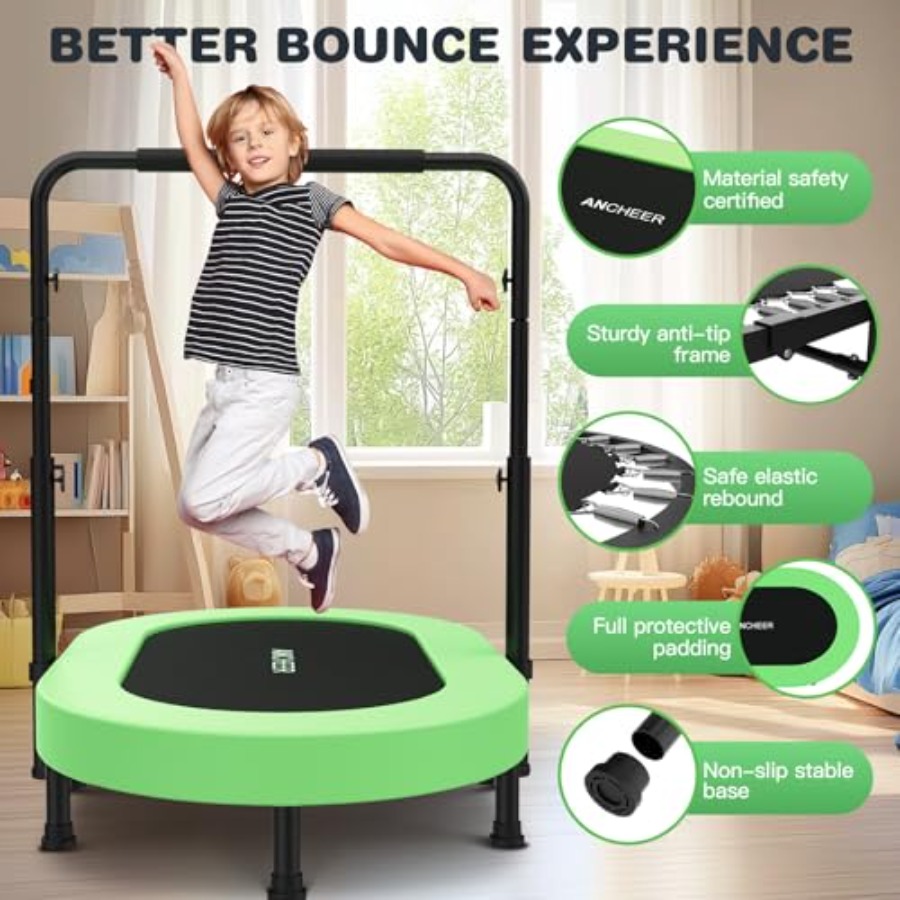 Trampolino per bambini per uso - Trampoline Mini Indoor recensione e prezzo