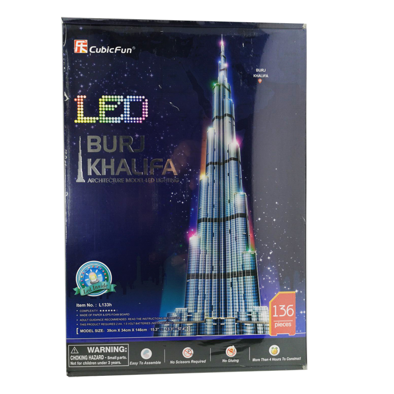 Puzzle 3d 1.5m Dubai Burj Khal - Kids Toys Dubai recensione e prezzo