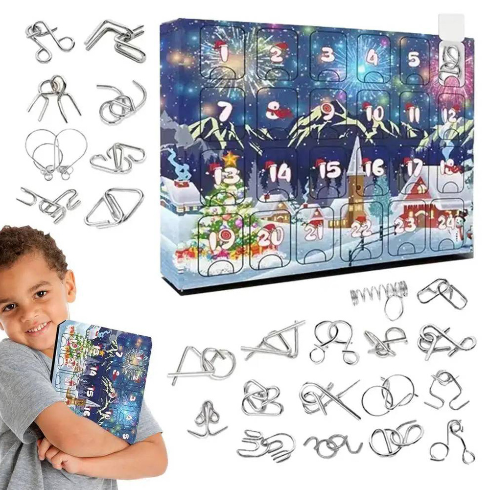2025 Metallo Ruban Lock Puzzle - Kids Toys Xmas 2025 recensione e prezzo