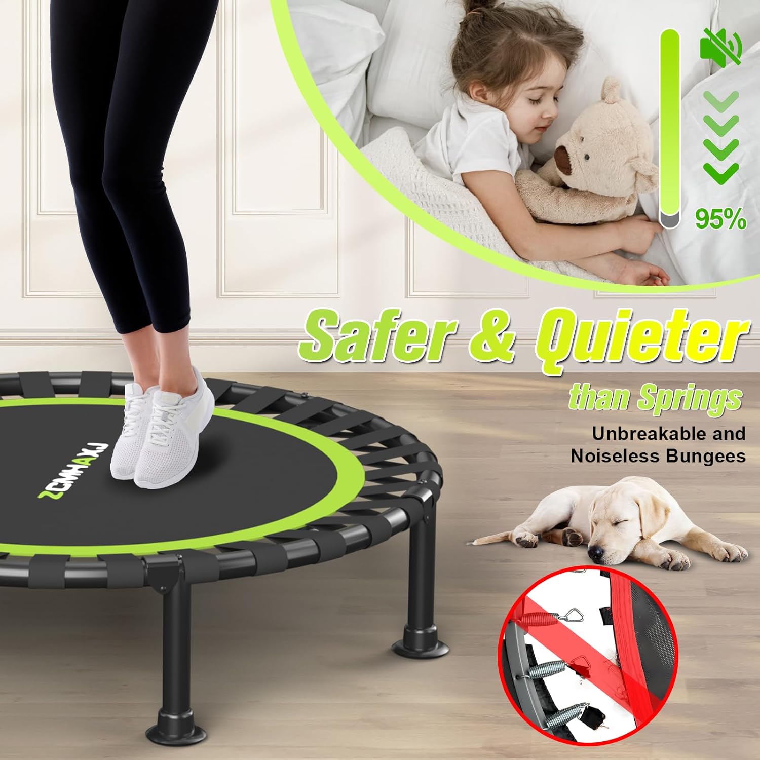 Trampolino Pieghevole Mini Reb - Trampoline Mini Indoor recensione e prezzo