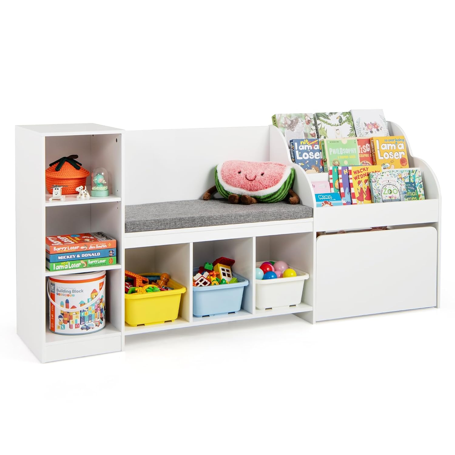 Libreria per bambini con angol - Kids Toys Drawers recensione e prezzo
