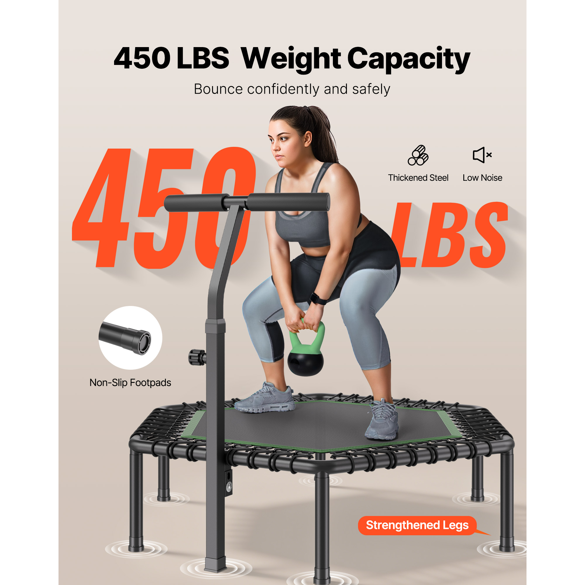 VEVOR Mini Trampolino per Fitn - Trampoline Mini Indoor recensione e prezzo