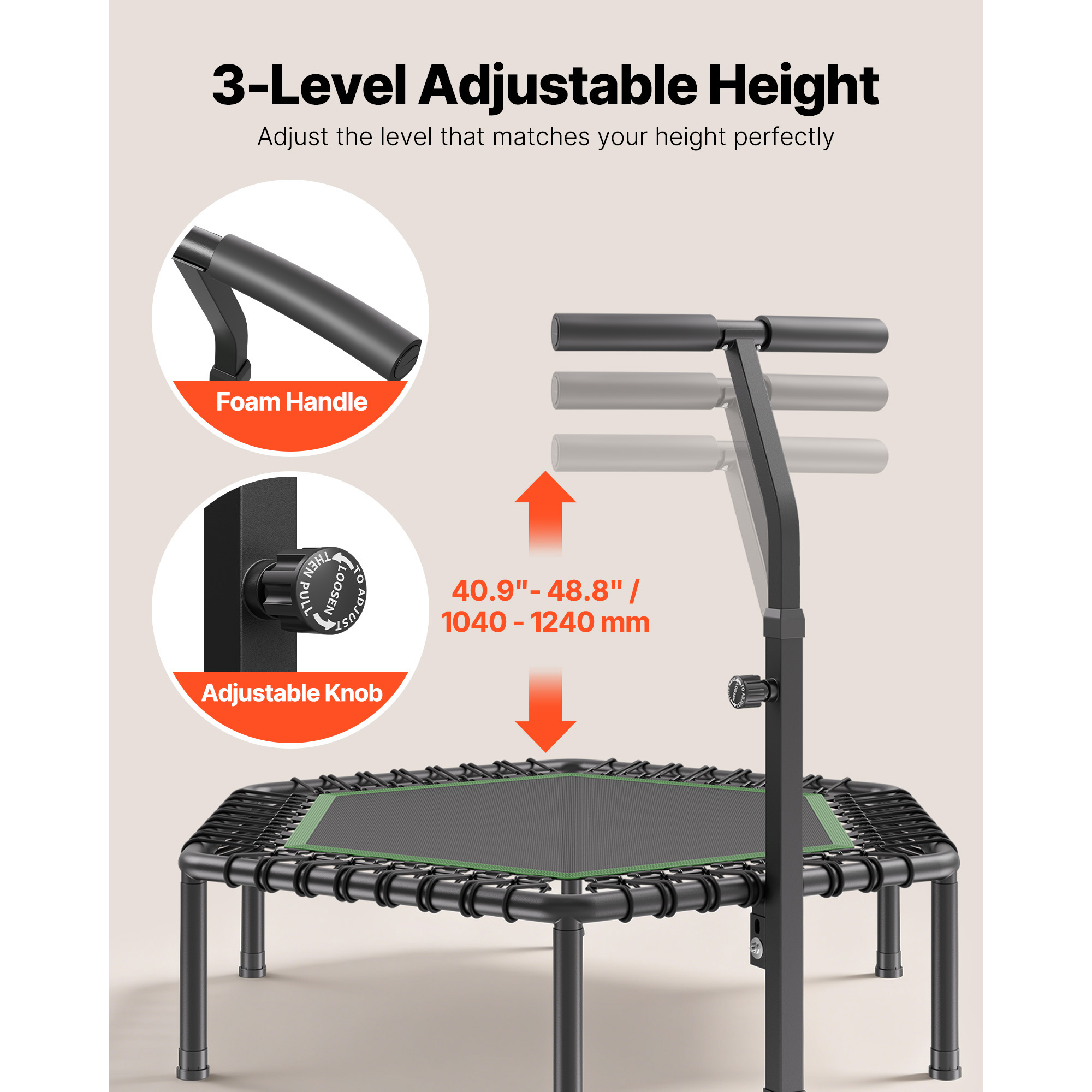 VEVOR Mini Trampolino per Fitn - Trampoline Mini Indoor recensione e prezzo